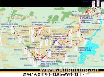 北京昌平区夜景照明智能控制设计(组图)