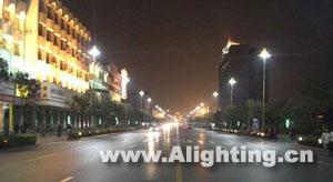 扬州第一街LED路灯由史福特提供(组图)