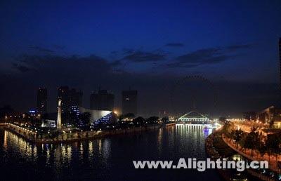 天津市积极参与亚洲熄灯一小时(图)