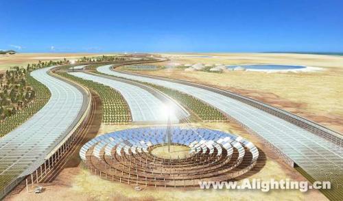 撒哈拉沙漠拟建世界最大太阳能电厂(组图)