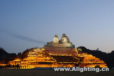 09中照奖二等奖：郑州炎黄二帝夜景照明