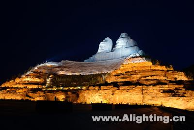 09中照奖二等奖：郑州炎黄二帝夜景照明