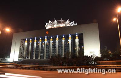 09中照奖三等奖：重庆人民大厦夜景照明