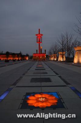 09中照奖提名奖：镇江金山广场夜景照明