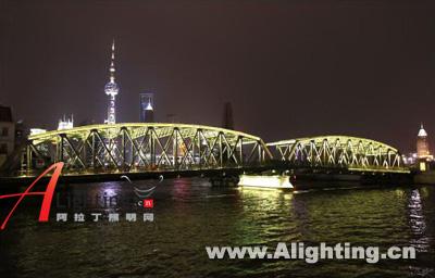 上海外白渡桥改造景观照明方案(组图)