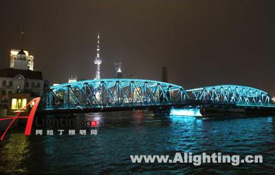 上海外白渡桥改造景观照明方案(组图)