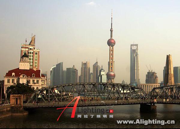 上海外白渡桥改造景观照明方案(组图)