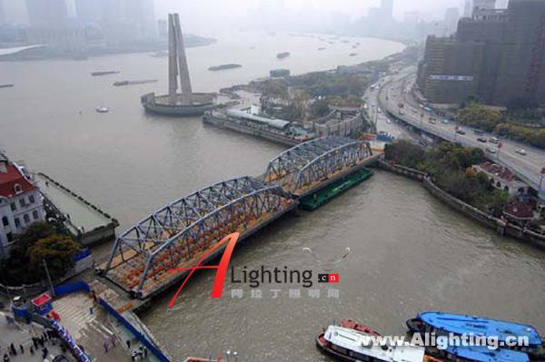 上海外白渡桥改造景观照明方案(组图)