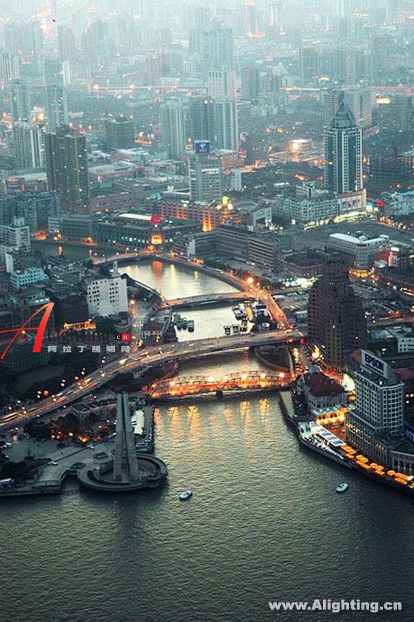 上海外白渡桥改造景观照明方案(组图)