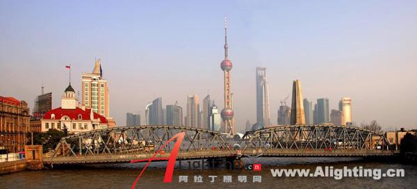 上海外白渡桥改造景观照明方案(组图)