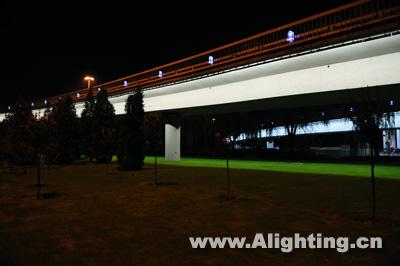 北京四元桥夜景照明工程详解(组图)
