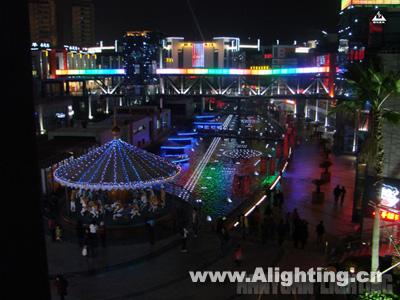 江苏太仓市南洋广场灯光设计(组图)