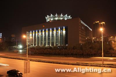重庆人民大厦夜景照明工程详解(组图)