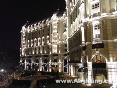 北京市励骏酒店夜景照明设计(组图)
