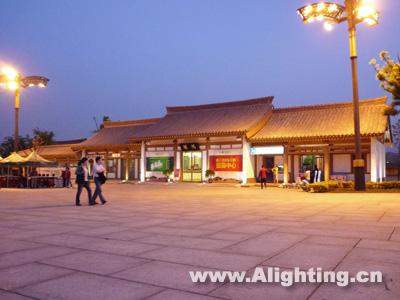 西安曲江池遗址公园夜景照明设计(组图)