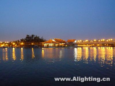 西安曲江池遗址公园夜景照明设计(组图)