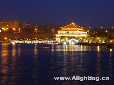 西安曲江池遗址公园夜景照明设计(组图)