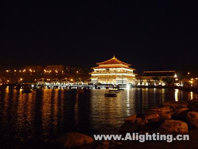 西安曲江池遗址公园夜景照明设计(组图)
