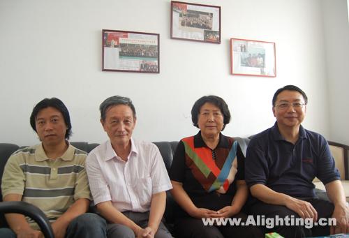 CLDA委员会成员拜访深圳照明学会庞蕴繁