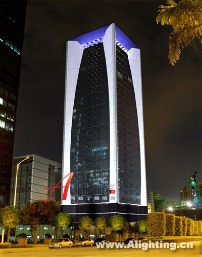 广州国税大厦夜景照明设计案例(组图)