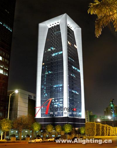 广州国税大厦夜景照明设计案例(组图)