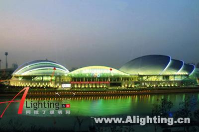 广东宜兴体育馆夜景照明设计(组图)