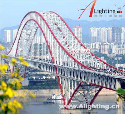 重庆朝天门长江大桥LED照明工程(组图)
