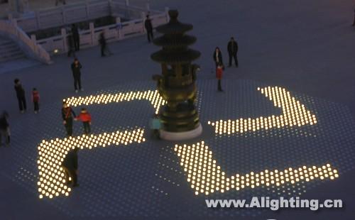 杭州新香积寺试亮灯