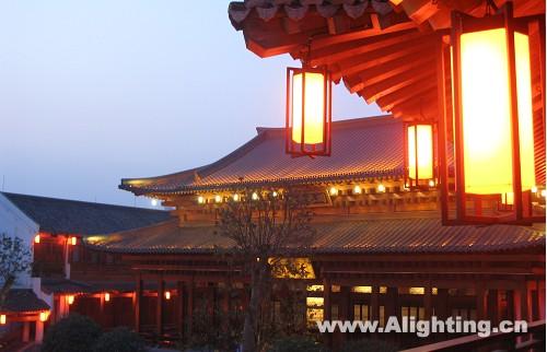 杭州新香积寺试亮灯