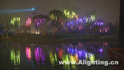 江苏扬州万花园二期景观照明设计(组图)