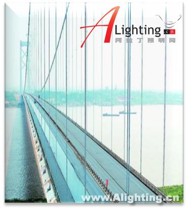 武汉阳逻长江大桥LED照明工程(组图)