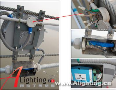 武汉阳逻长江大桥LED照明工程(组图)