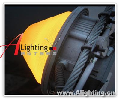 武汉阳逻长江大桥LED照明工程(组图)