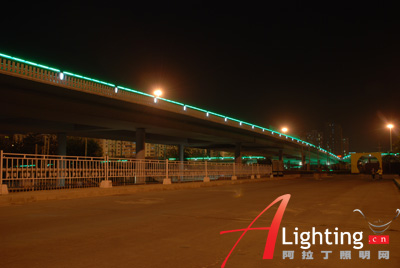2010中照奖三等奖：北京玉蜓桥夜景照明