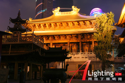 2010中照奖二等奖：静安寺夜景照明改造
