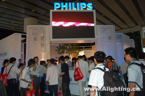 飞利浦LED照明解决方案点亮2010广州国际照明展