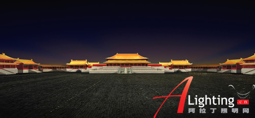 北京故宫三大殿夜景照明设计详解(组图)