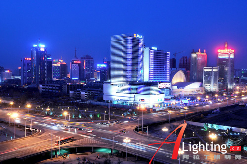 石家庄重点地区夜景照明规划详解(组图)