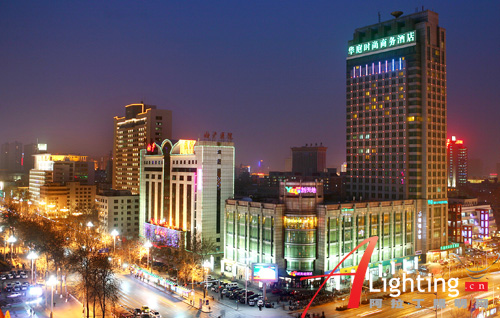 石家庄重点地区夜景照明规划详解(组图)