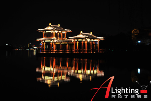 杭州西湖游船夜景照明设计详解(组图)