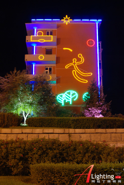 吉林重点地区夜景照明设计详解(组图)