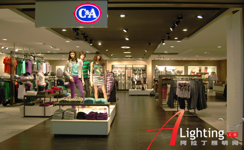 C&A大连店室内照明设计方案详解(组图)