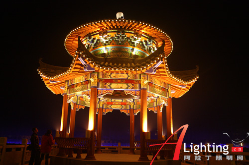 敦煌党河风情线夜景照明设计详解(组图)