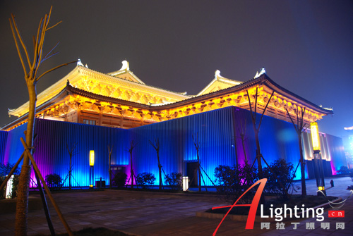 西安贞观文化广场夜景照明设计详解(图)