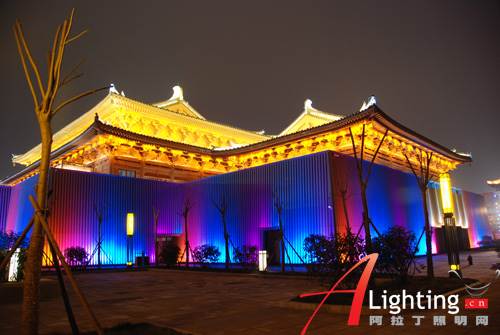西安贞观文化广场夜景照明设计详解(图)