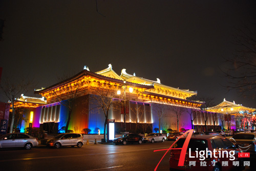 西安贞观文化广场夜景照明设计详解(图)