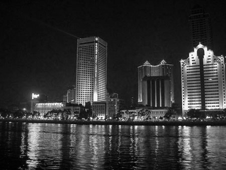 灰色灯光图沉重哀悼512遇难者组图