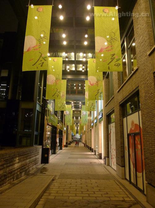 浙江杭州商业街照明设计案例赏组图