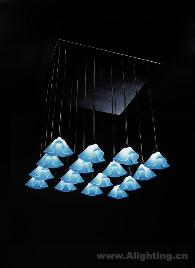 qisdesign的coral系列led珊瑚灯图