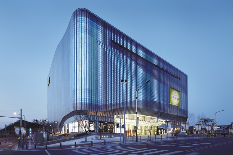 韩国天安市格兰亚商业中心照明设计